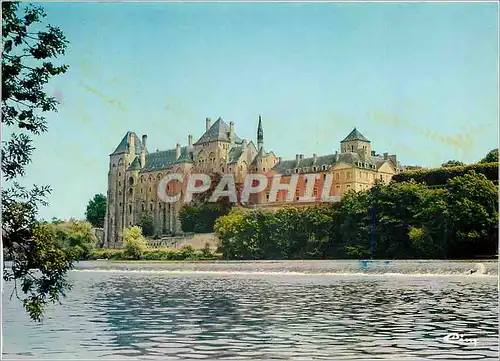 Cartes postales moderne Solesmes (Sarhte) L'Abbaye St Pierre sur les Bords de la Sarhte