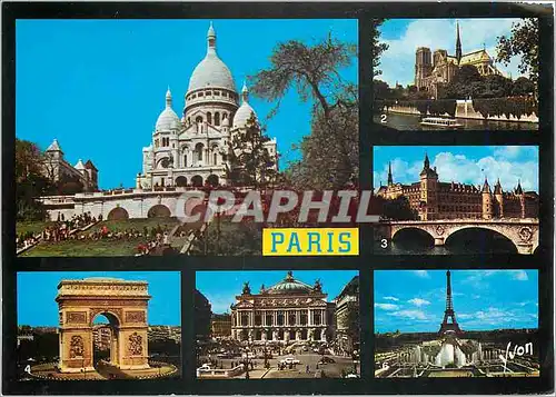 Cartes postales moderne Paris Le Sacre Coeur