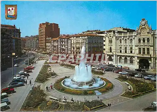 Cartes postales moderne Santander Place du Generalfaimo