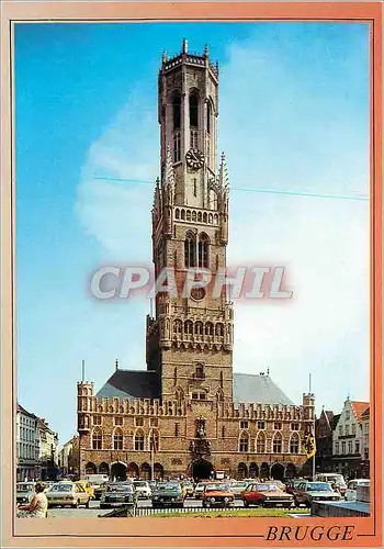 Cartes postales moderne Brugge Halletoren Le Beffroi