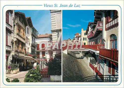 Moderne Karte Vieux St Jean de Luz