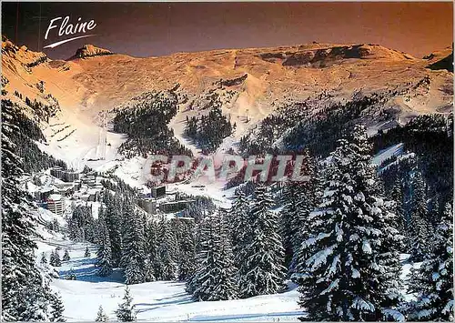 Cartes postales moderne Flaine Hte Savoie Echappee sur la Station et les Grandes Platieres