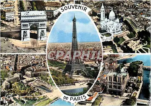 Cartes postales moderne Souvenir de Paris