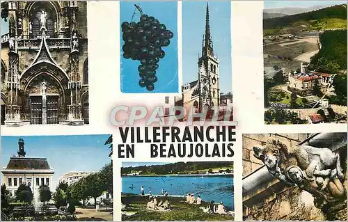 Cartes postales moderne Villefranche en Beaujolais