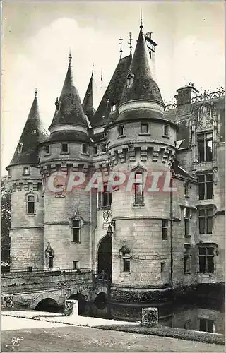 Moderne Karte Vigny S et O Le Chateau Entree Principale