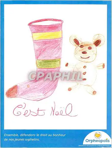 Cartes postales moderne Ensemble defendons le droit au bonheur de nos jeunes orphelins Orpheopolis
