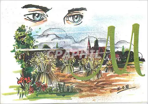 Cartes postales moderne V�ux Maire Daniel Trehin