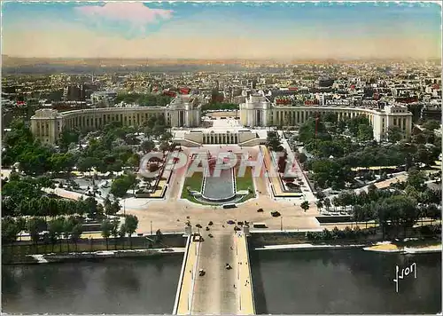 Moderne Karte Paris Le Palais de Chaillot