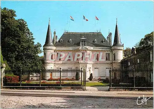 Moderne Karte Les Chateaux du Medoc Le Chateau Palmer