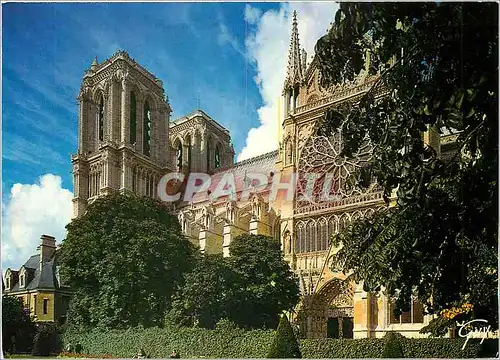 Cartes postales moderne Paris et ses Merveilles La Cathedrale Notre Dame