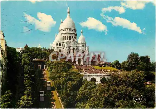 Cartes postales moderne Paris et ses Merveilles Basilique du Sacre Coeur de Montmartre