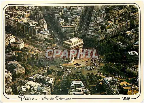 Cartes postales moderne Paris La Place de l'Etoile