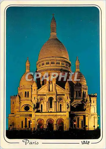 Cartes postales moderne Paris La Basilique du Sacre Coeur a Montmartre