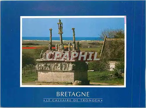 Cartes postales moderne Bretagne Le Calvaire de Tronoen