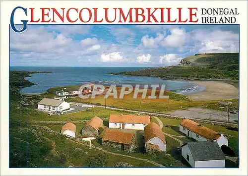 Moderne Karte Glencolumbkille Donegal Ireland