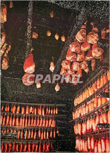 Cartes postales moderne Interieur d'Une Vieille ferme comtoise Le Tuye