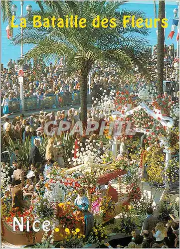 Cartes postales moderne Nice La Bataille des Fleurs