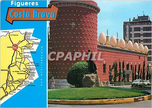 Cartes postales moderne Figueres Costa Brava