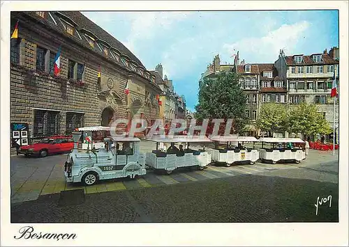 Cartes postales moderne Besancon Train