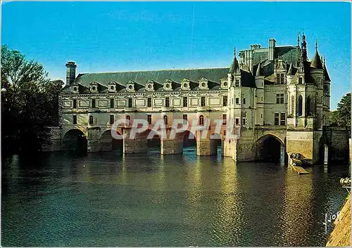 Cartes postales moderne Val de Loire Le Chateau de Chenonceau Indre et Loire Facade Est