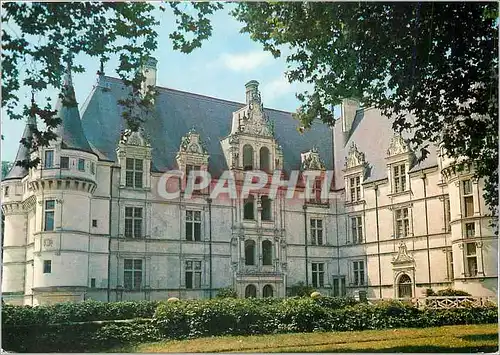 Cartes postales moderne Azay le Rideau Indre et Loire Le Chateau vers le Nord