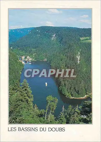 Cartes postales moderne Les Bassins du Doubs