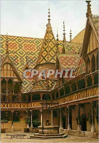 Cartes postales moderne Beaune Cote d'Or Hotel Dieu Le Puits