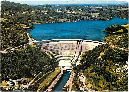 Cartes postales moderne Le Barrage de Bort et sa retenue