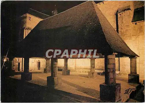 Cartes postales moderne Meymac Correze La Halle illuminee