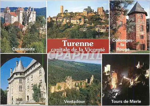 Cartes postales moderne Turenne Capitale de la Vicomte