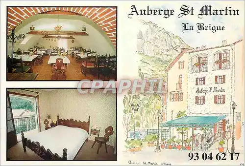 Cartes postales moderne Auberge St Martin La Brigue