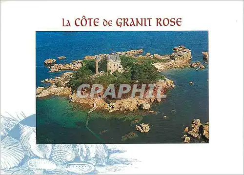 Moderne Karte La Cote de Granit Rose