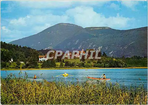 Cartes postales moderne St Alban de Montbel Sur le Lac d'Aiguebelette en Bateau