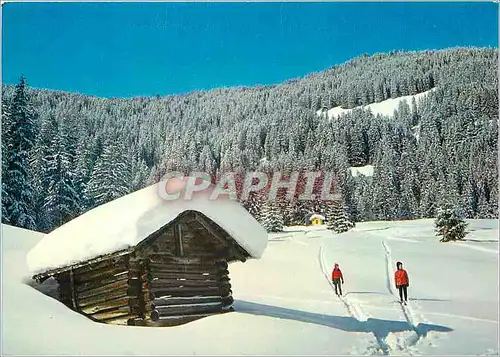 Cartes postales moderne Image de nos Montagnes en Hiver