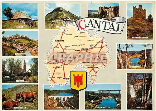 Cartes postales moderne Le Cantal