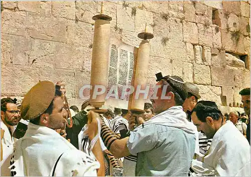 Cartes postales moderne Jerusalem Le Mur des Lamentations