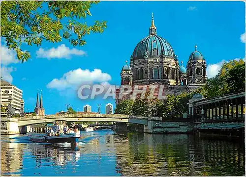 Cartes postales moderne Berlin Partie am Dom