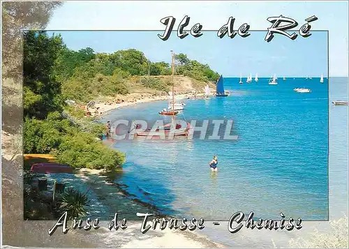 Cartes postales moderne Ile de Re Anse de Trousse Chemise