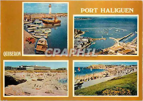 Cartes postales moderne Quiberon Port Haliguen Phare
