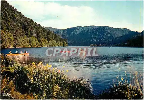 Moderne Karte Les Vosges Pittoresques Le Lac de Longemer