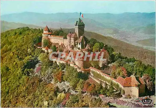 Moderne Karte Le Chateau du Haut Koenigsbourg