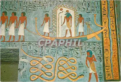 Moderne Karte Thebes Tomb of king Ramses I