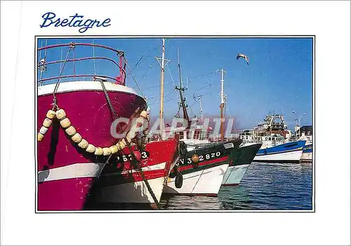 Cartes postales moderne Bretagne Bateaux