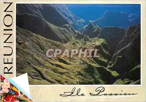 Cartes postales moderne Ile de la Reunion Mafate Ilet aux Orangers