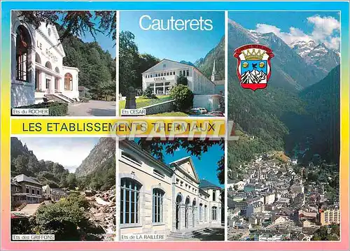 Cartes postales moderne Les Etablissement Thermaux Cauterets