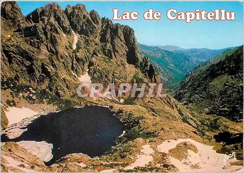 Cartes postales moderne Le Monte Rotondo Corse Le Lac de Capitellu