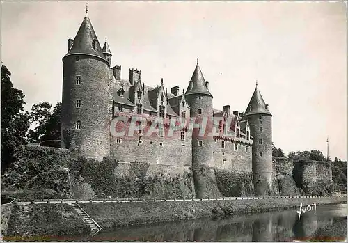 Moderne Karte Josselin Morbihan Facade Occidentale du Chateau