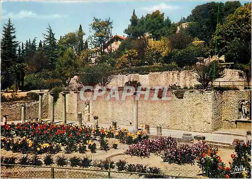 Moderne Karte Vaison La Romaine Vaucluse Portique de Pompee