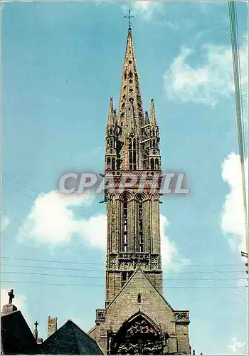 Moderne Karte Saint Pol de Leon Finistere Clocher du Kreisker