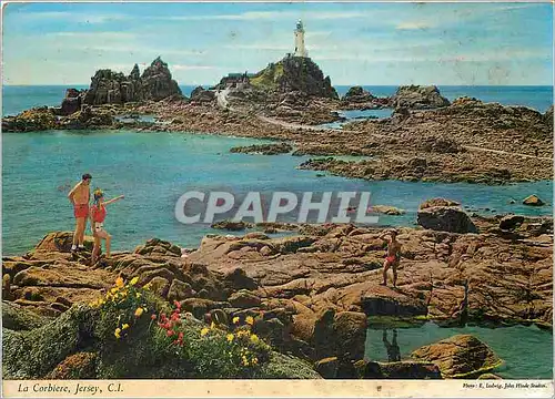 Cartes postales moderne La Corbiere Jersey